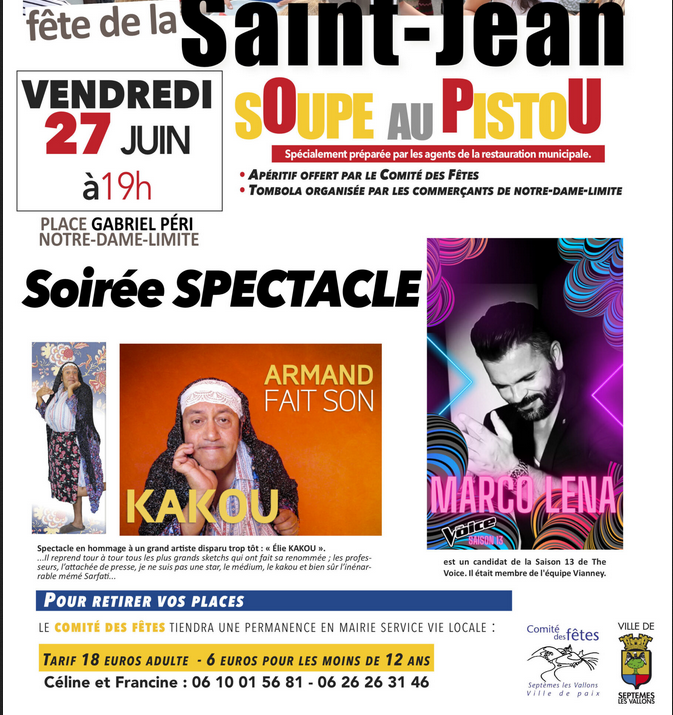 Les résidents de la M.A.S Les Tourelles à la grande soirée Soupe au Pistou place Gabriel Péri – Notre Dame Limite